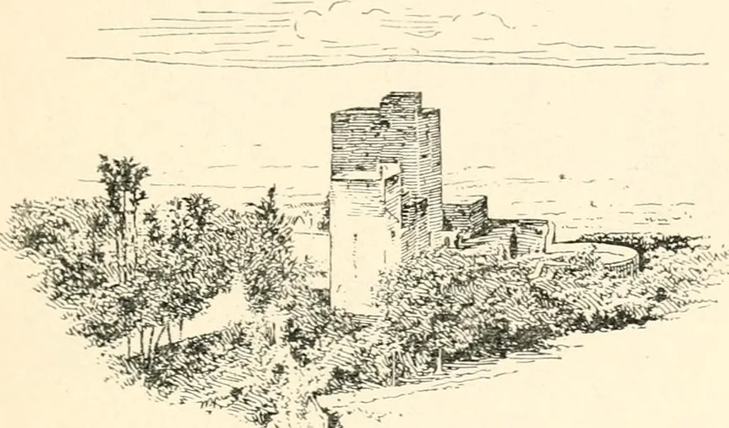 An illustration from Granada, present and bygone, 1908, leaf 37