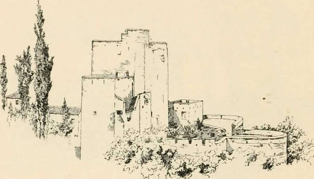 An illustration from Granada, present and bygone, 1908, leaf 38