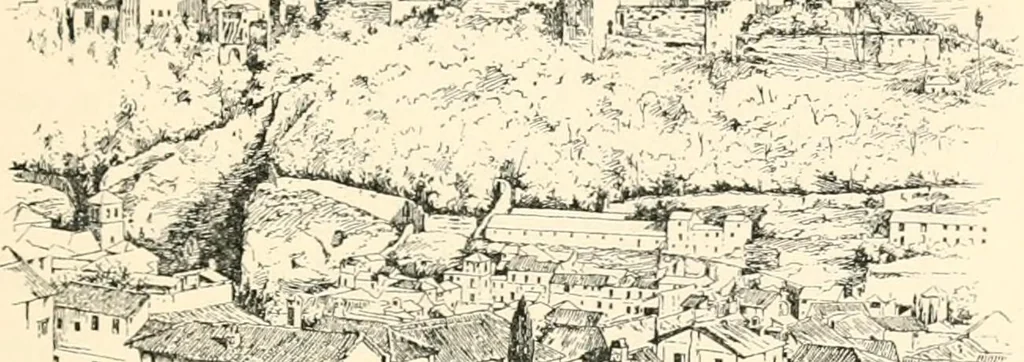 An illustration from Granada, present and bygone, 1908, leaf 39