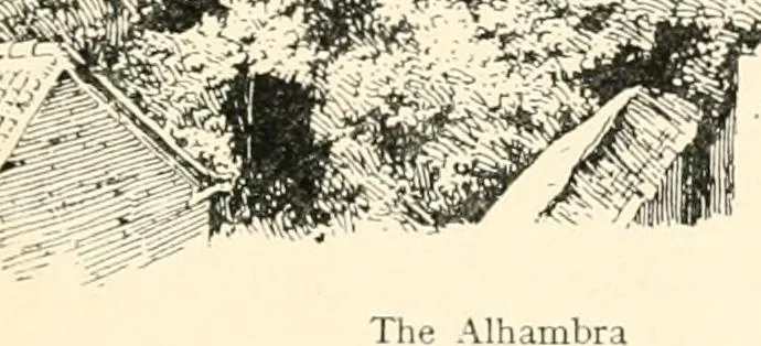 An illustration from Granada, present and bygone, 1908, leaf 57
