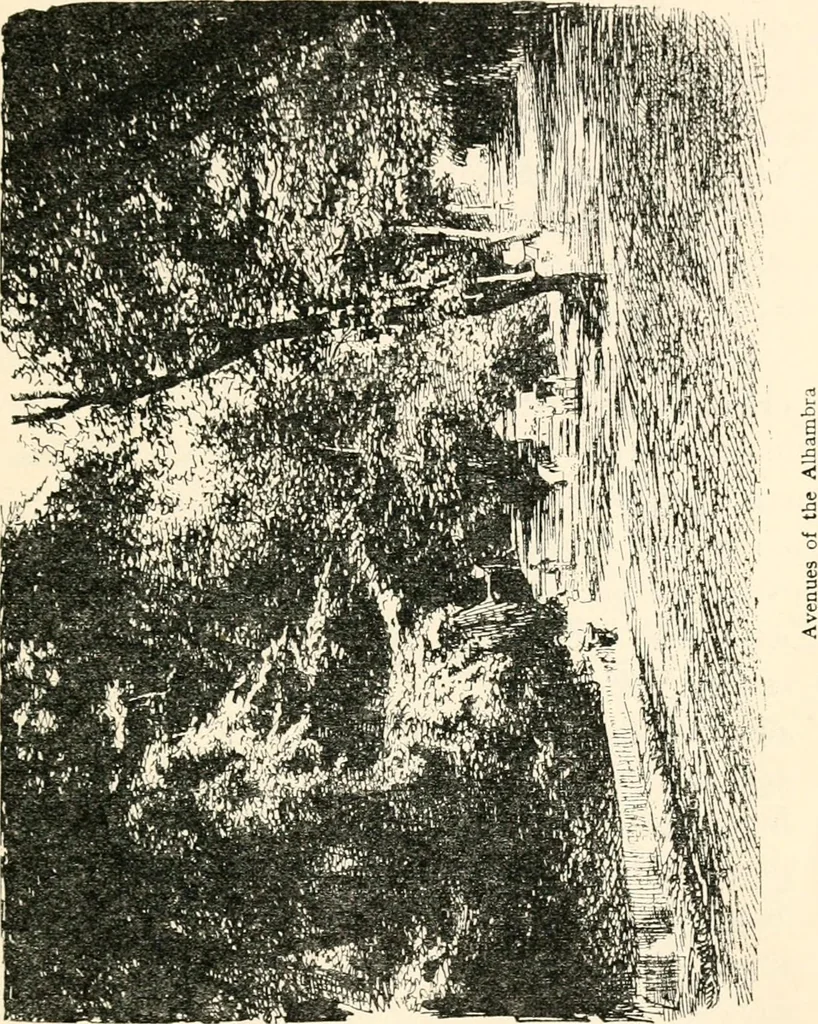 An illustration from Granada, present and bygone, 1908, leaf 63