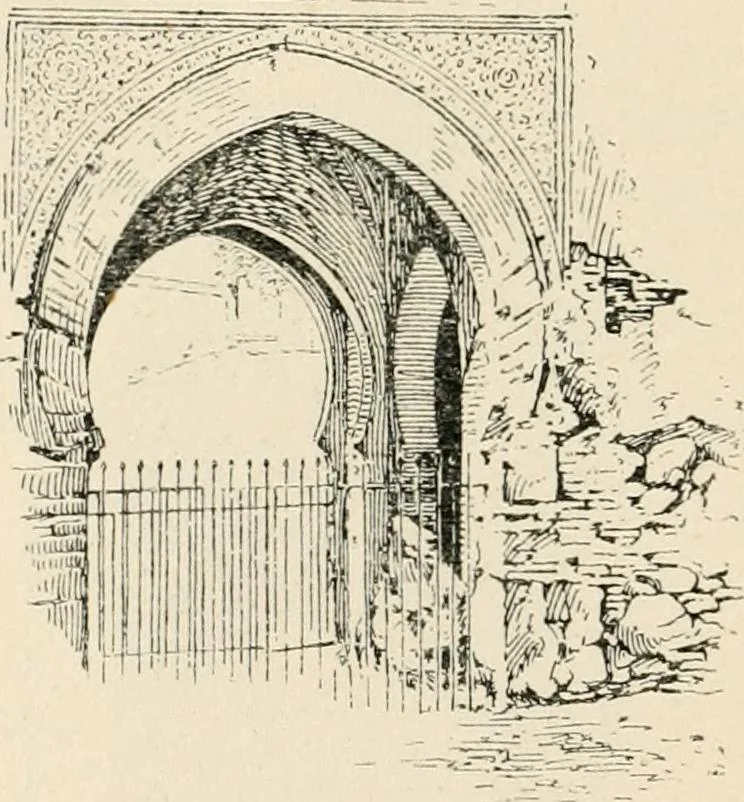 An illustration from Granada, present and bygone, 1908, leaf 70