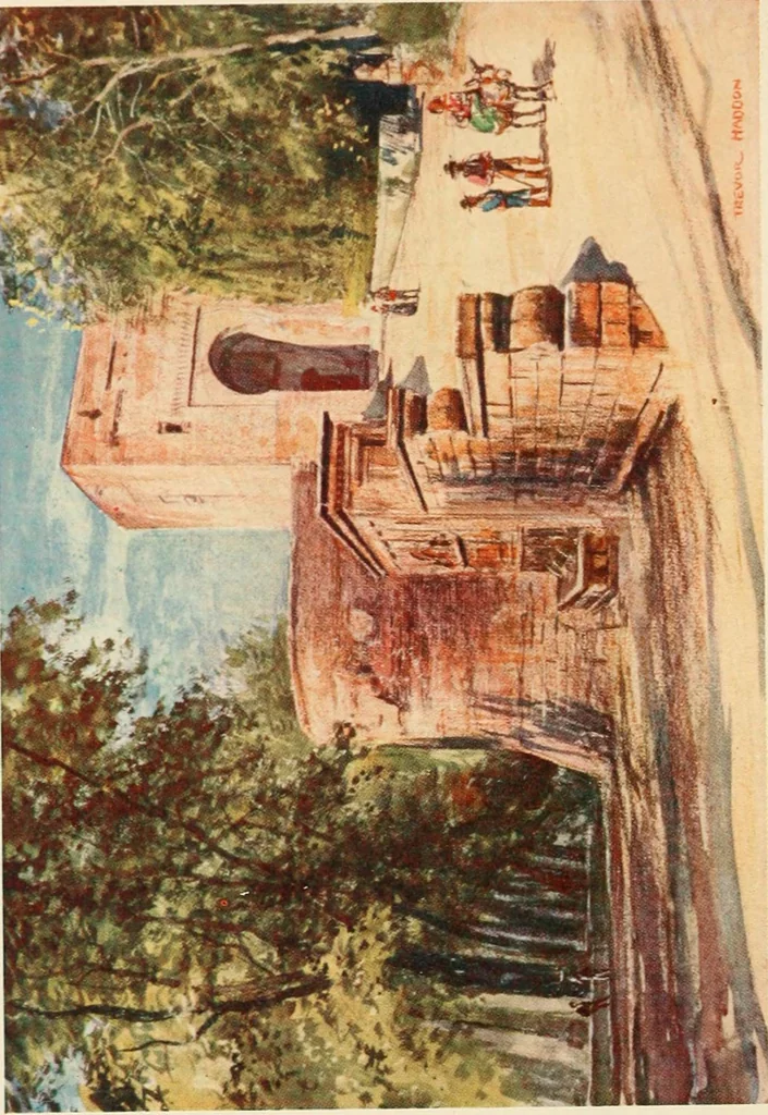 An illustration from Granada, present and bygone, 1908, leaf 74