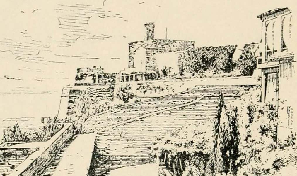 An illustration from Granada, present and bygone, 1908, leaf 76