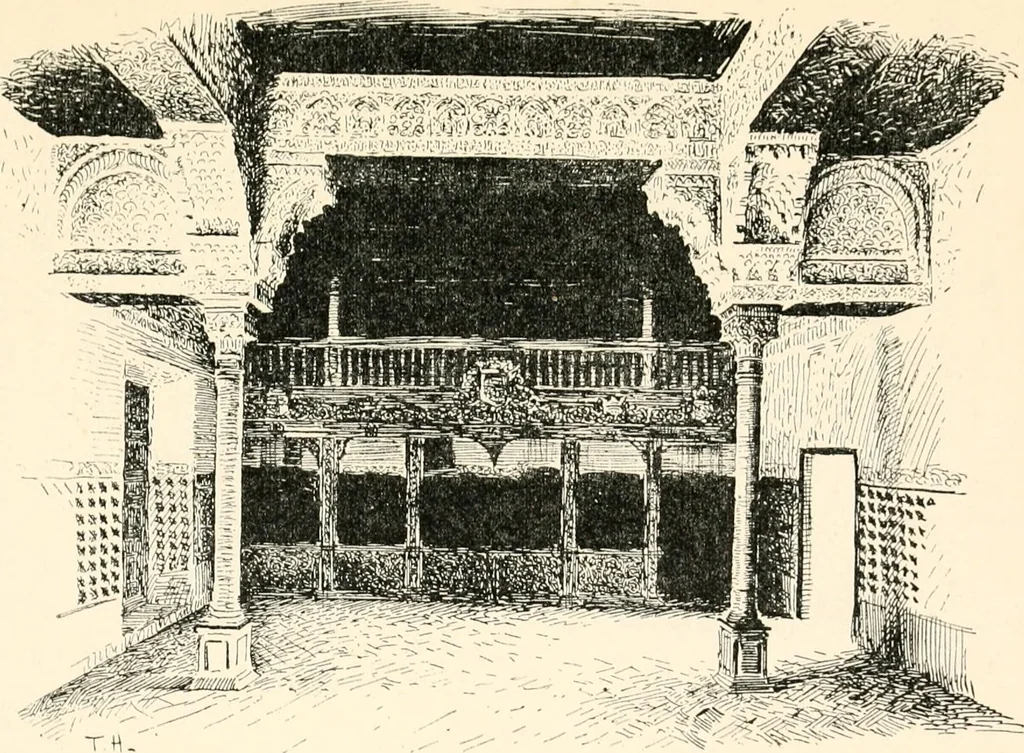 An illustration from Granada, present and bygone, 1908, leaf 89
