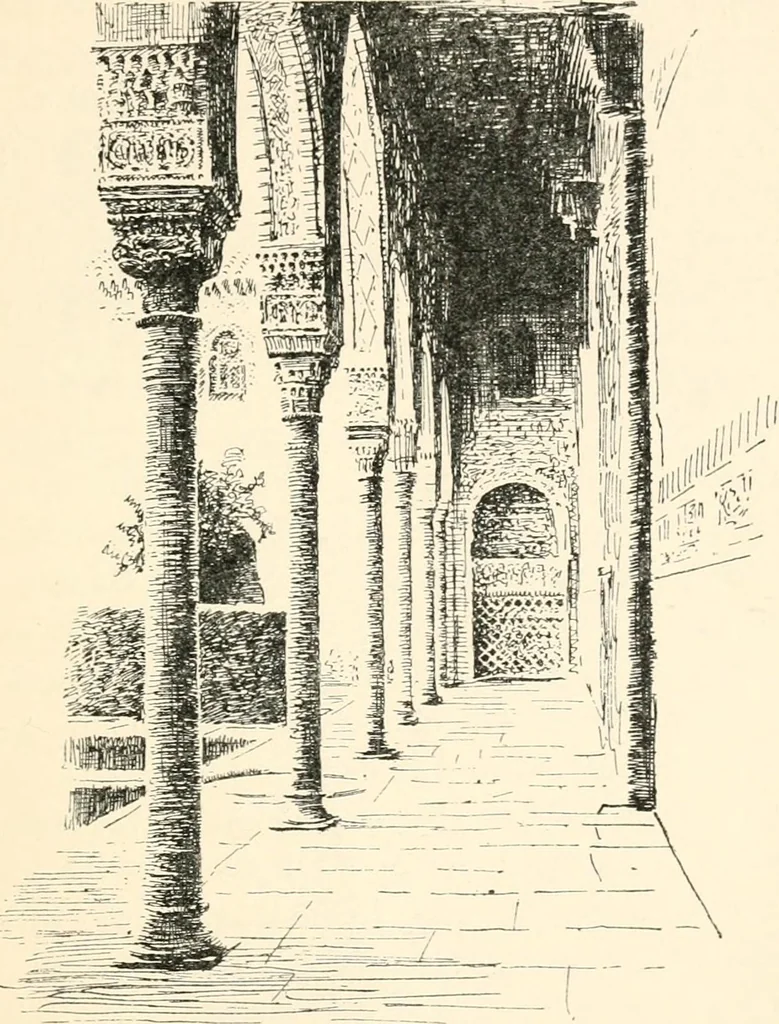 An illustration from Granada, present and bygone, 1908, leaf 97