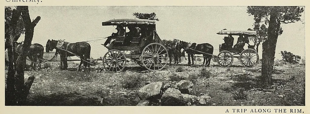 An illustration from Grand Canyon of Arizona : being a book of words from many pens, about the Grand Canyon of the Colorado River in Arizona, 1906, leaf 117