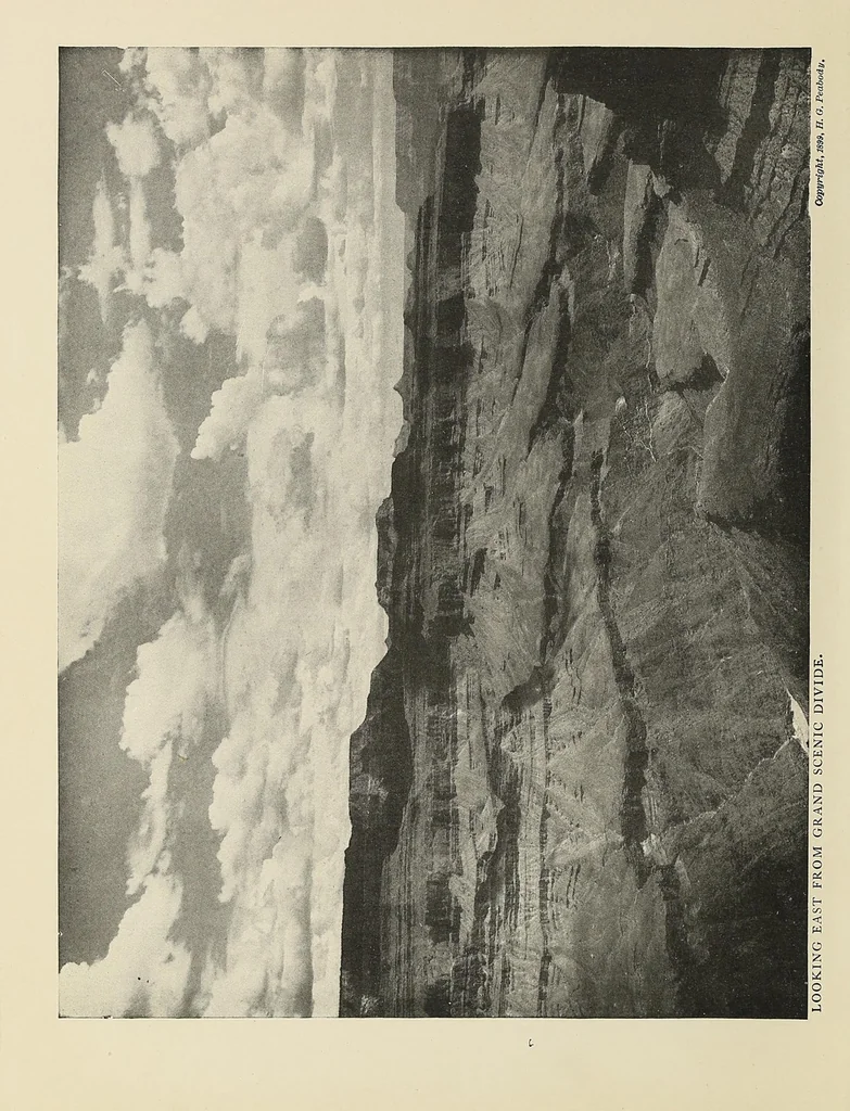 An illustration from Grand Canyon of Arizona : being a book of words from many pens, about the Grand Canyon of the Colorado River in Arizona, 1906, leaf 132
