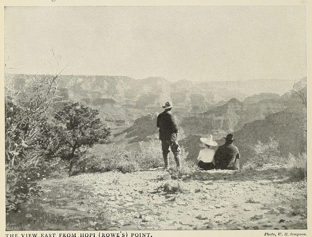 An illustration from Grand Canyon of Arizona : being a book of words from many pens, about the Grand Canyon of the Colorado River in Arizona, 1906, leaf 34