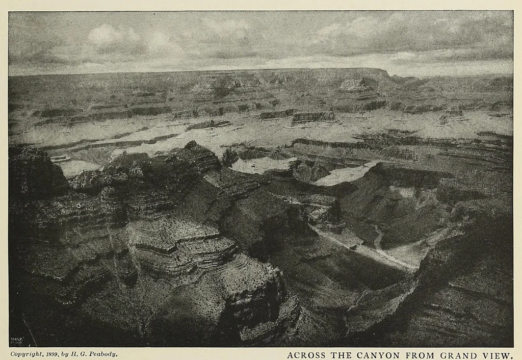 An illustration from Grand Canyon of Arizona : being a book of words from many pens, about the Grand Canyon of the Colorado River in Arizona, 1906, leaf 43