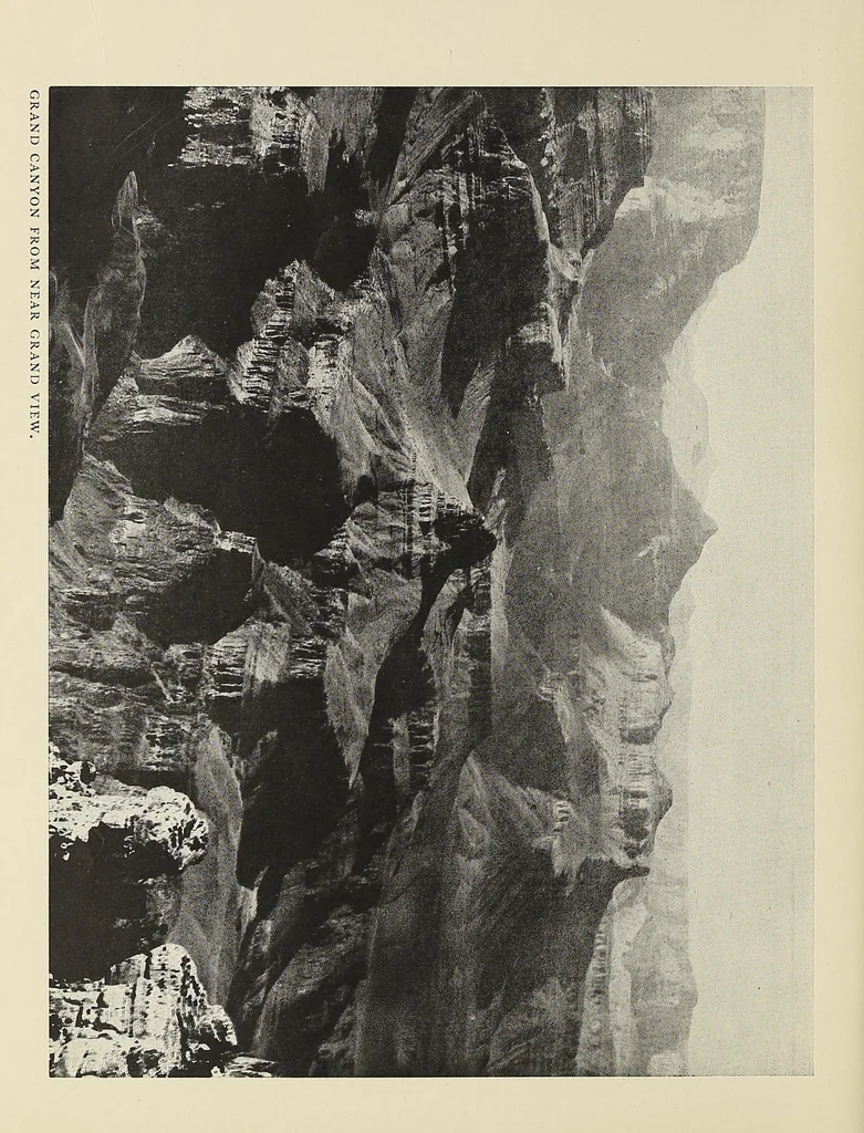 An illustration from Grand Canyon of Arizona : being a book of words from many pens, about the Grand Canyon of the Colorado River in Arizona, 1906, leaf 8