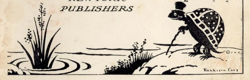 An illustration from Grandfather Frog Stays in the Smiling Pool (1922), 1922, leaf 0