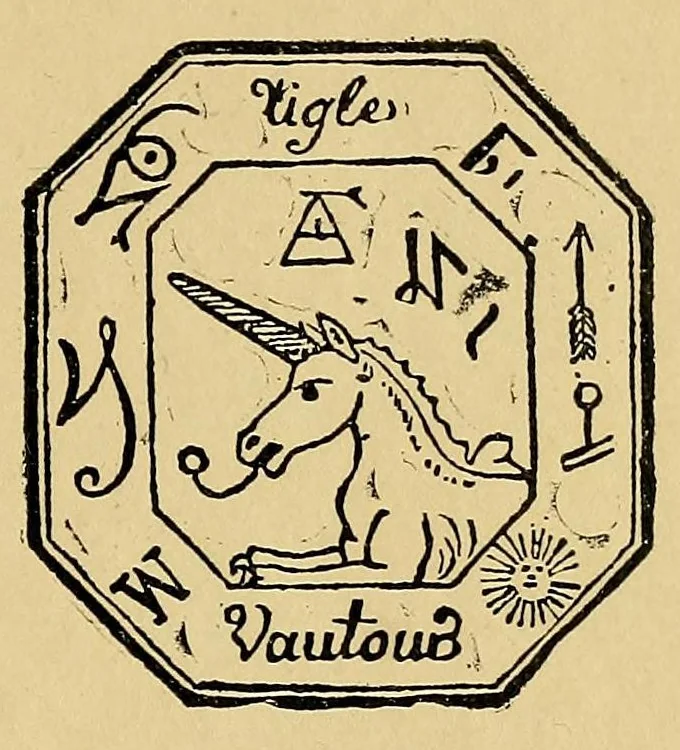 An illustration from The "Grand grimore;", 1910, leaf 153