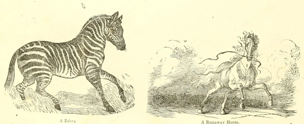 An illustration from Grand illustrated encyclopedia of animated nature : embracing a full description of the different races of men, and of the characteristic habits and modes of life of the various beasts, birds, fishes, insects, reptiles, and microscopic animalcula of the globe : being a complete history of the animal kingdom, 1855, leaf 184