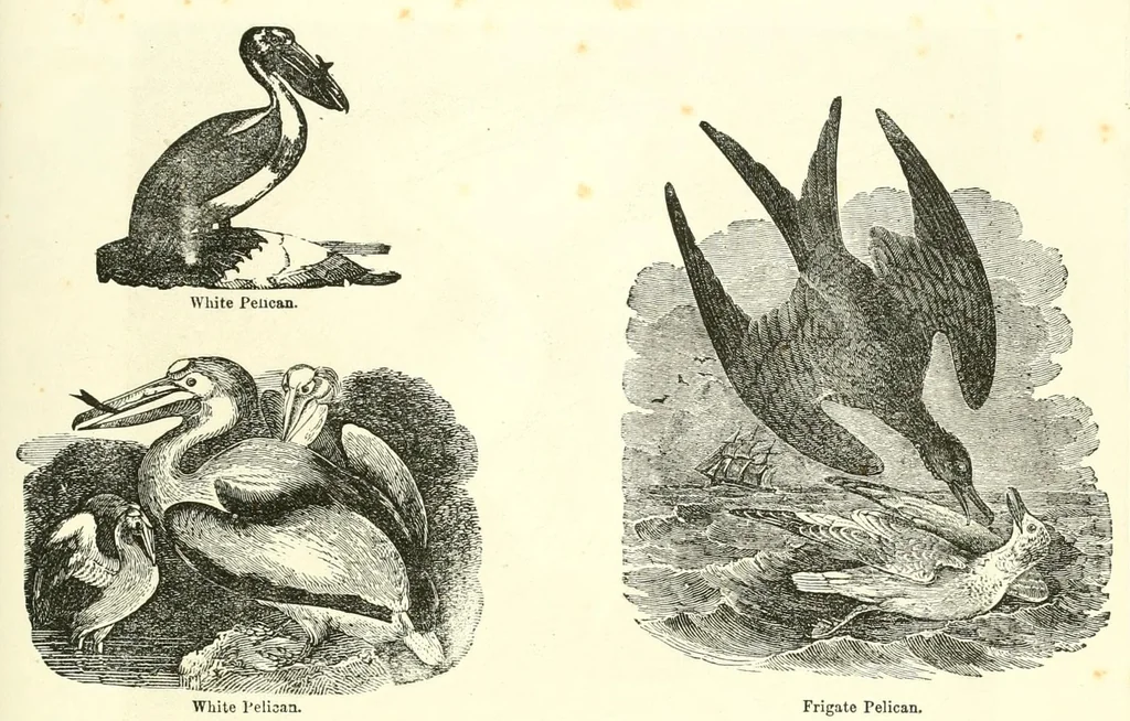 An illustration from Grand illustrated encyclopedia of animated nature : embracing a full description of the different races of men, and of the characteristic habits and modes of life of the various beasts, birds, fishes, insects, reptiles, and microscopic animalcula of the globe : being a complete history of the animal kingdom, 1855, leaf 309