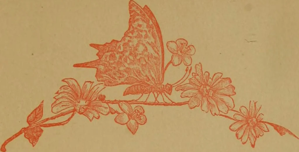 An illustration from Grandma's garden, with many original poems;, 1882, leaf 3