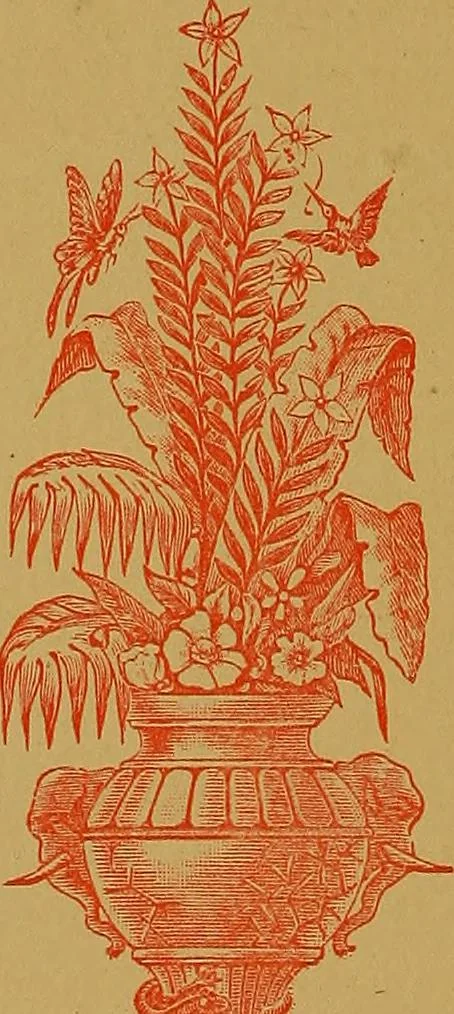 An illustration from Grandma's garden, with many original poems;, 1882, leaf 47