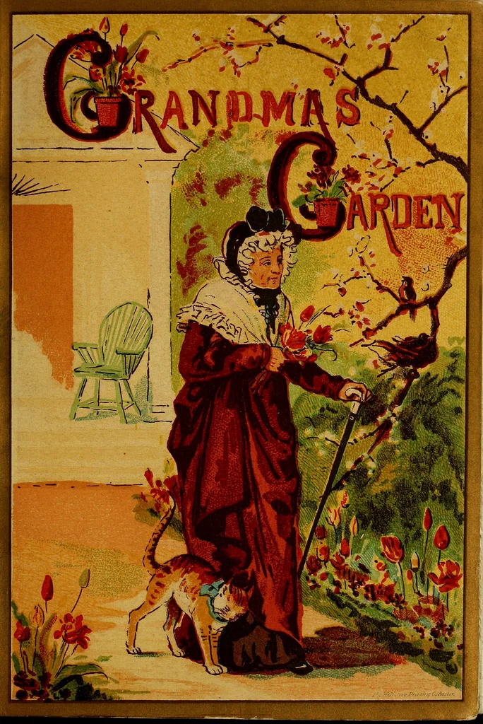An illustration from Grandma's garden, with many original poems;, 1882, leaf 6