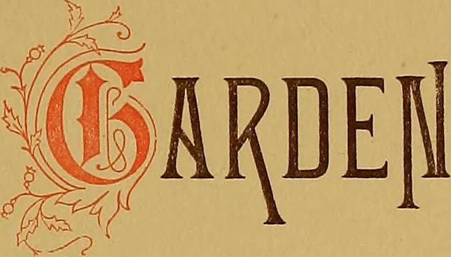 An illustration from Grandma's garden, with many original poems;, 1882, leaf 8