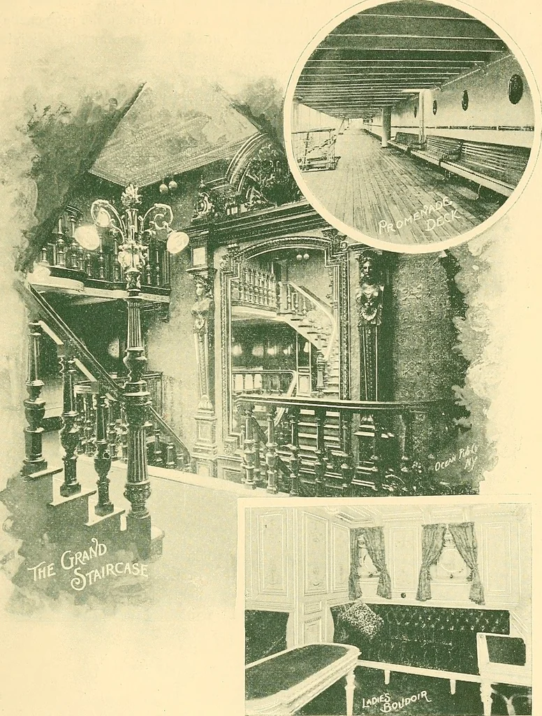 An illustration from Grand winter excursion to the Mediterranean, the Orient, and the Holy Land : including the Azores, Portugal, Spain, France, Italy, Sicily, Egypt, Palestine, Turkey, Greece, Malta, Tunis, and Algeria by the well-known fast twin-screw express steamship "La Touraine," 10,000 tons, 14,000 horse-power, length 540 feet, commander Santelli : sailing from New York, February 4th, 1896, and returning about April 5th, 1896, duration of round trip, two months, 1895, leaf 16