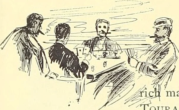 An illustration from Grand winter excursion to the Mediterranean, the Orient, and the Holy Land : including the Azores, Portugal, Spain, France, Italy, Sicily, Egypt, Palestine, Turkey, Greece, Malta, Tunis, and Algeria by the well-known fast twin-screw express steamship "La Touraine," 10,000 tons, 14,000 horse-power, length 540 feet, commander Santelli : sailing from New York, February 4th, 1896, and returning about April 5th, 1896, duration of round trip, two months, 1895, leaf 17