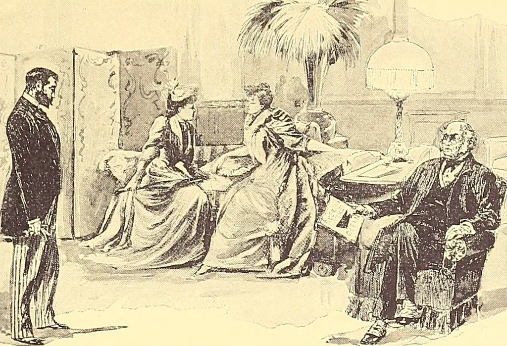 An illustration from Grand winter excursion to the Mediterranean, the Orient, and the Holy Land : including the Azores, Portugal, Spain, France, Italy, Sicily, Egypt, Palestine, Turkey, Greece, Malta, Tunis, and Algeria by the well-known fast twin-screw express steamship "La Touraine," 10,000 tons, 14,000 horse-power, length 540 feet, commander Santelli : sailing from New York, February 4th, 1896, and returning about April 5th, 1896, duration of round trip, two months, 1895, leaf 34