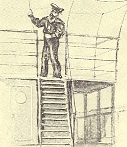 An illustration from Grand winter excursion to the Mediterranean, the Orient, and the Holy Land : including the Azores, Portugal, Spain, France, Italy, Sicily, Egypt, Palestine, Turkey, Greece, Malta, Tunis, and Algeria by the well-known fast twin-screw express steamship "La Touraine," 10,000 tons, 14,000 horse-power, length 540 feet, commander Santelli : sailing from New York, February 4th, 1896, and returning about April 5th, 1896, duration of round trip, two months, 1895, leaf 57