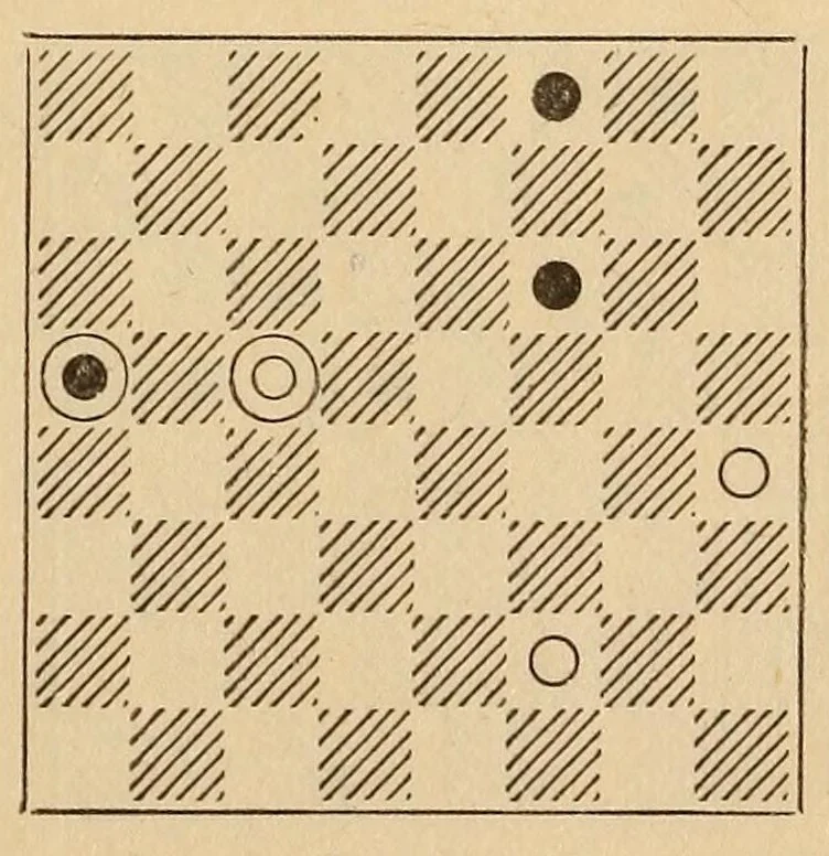 An illustration from The Granite state checker series .., 1889, leaf 13