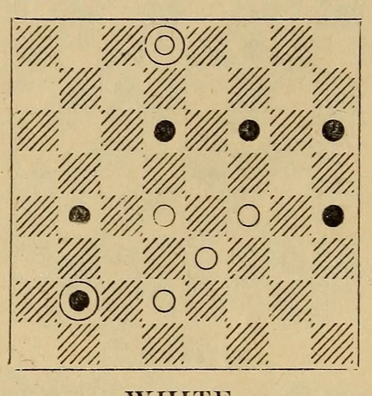 An illustration from The Granite state checker series .., 1889, leaf 16
