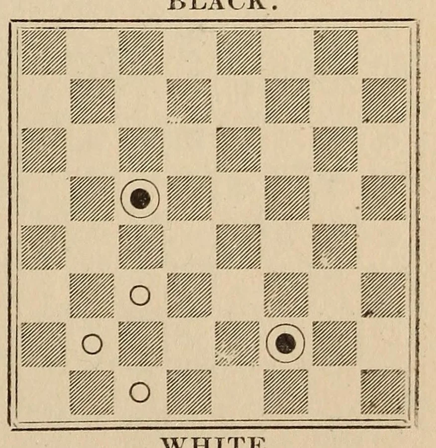 An illustration from The Granite state checker series .., 1889, leaf 55
