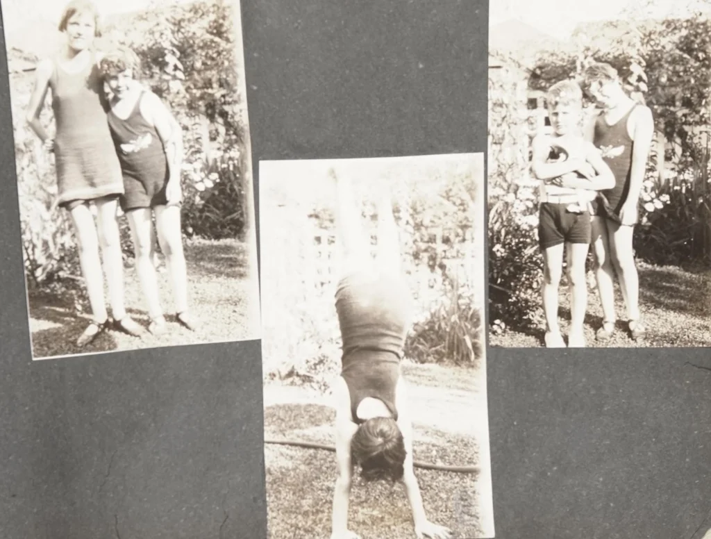 An illustration from 1918 Grant Family Photo Album, 1918, leaf 47