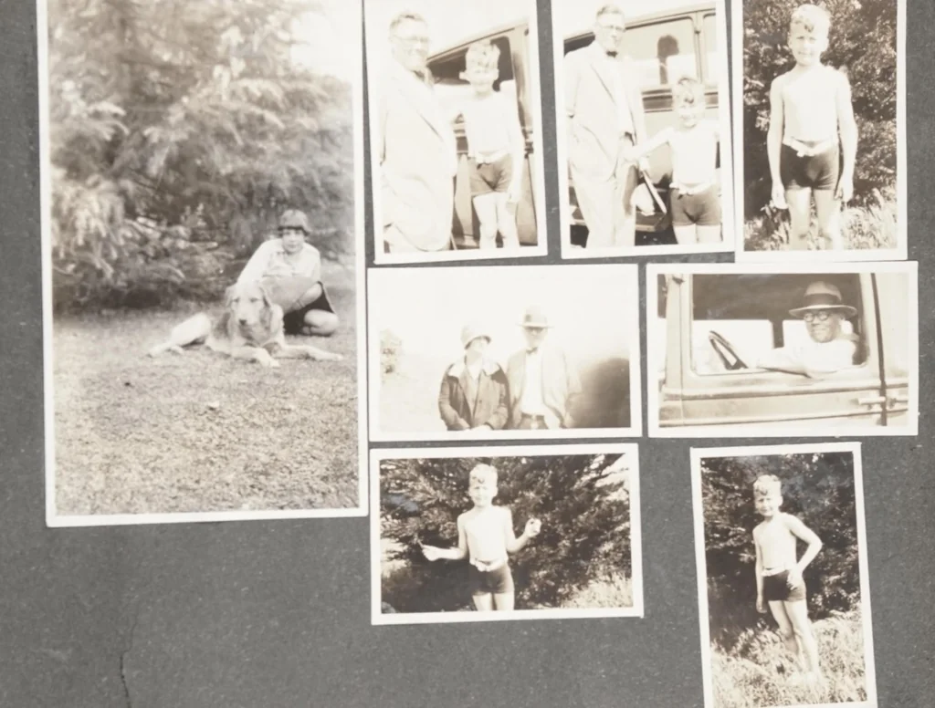 An illustration from 1918 Grant Family Photo Album, 1918, leaf 51