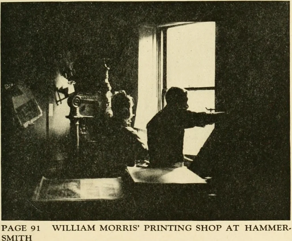An illustration from The graphic arts; modern men and modern methods, 1921, leaf 114