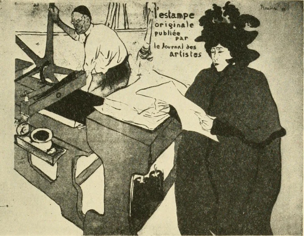 An illustration from The graphic arts; modern men and modern methods, 1921, leaf 238