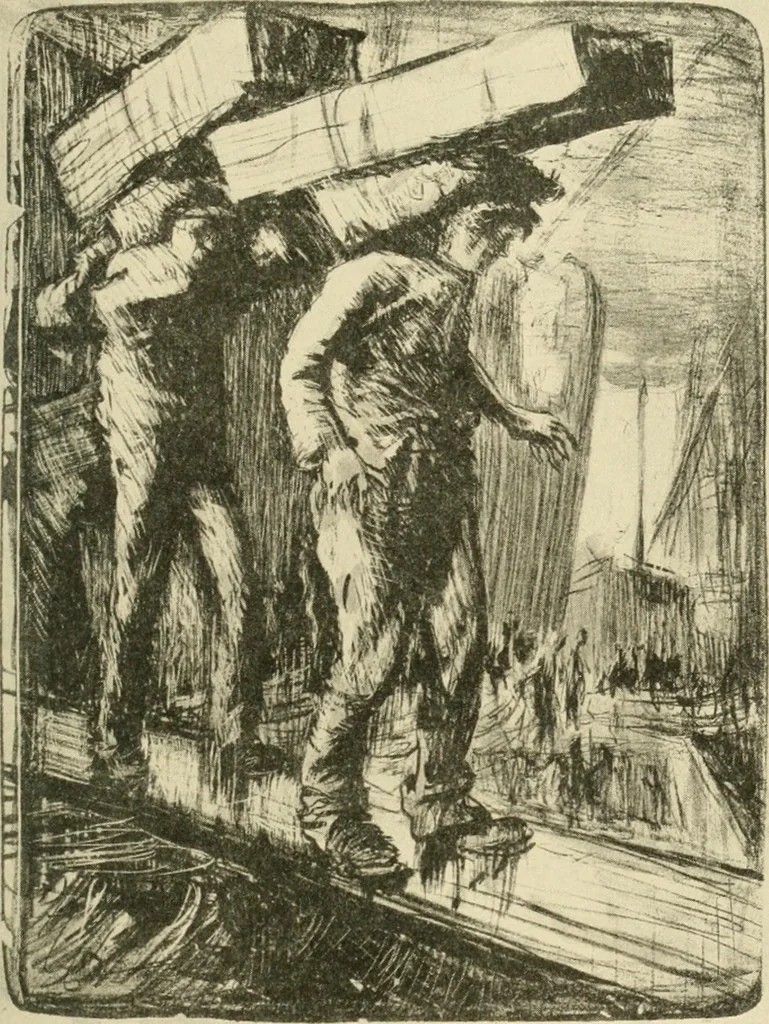 An illustration from The graphic arts; modern men and modern methods, 1921, leaf 280