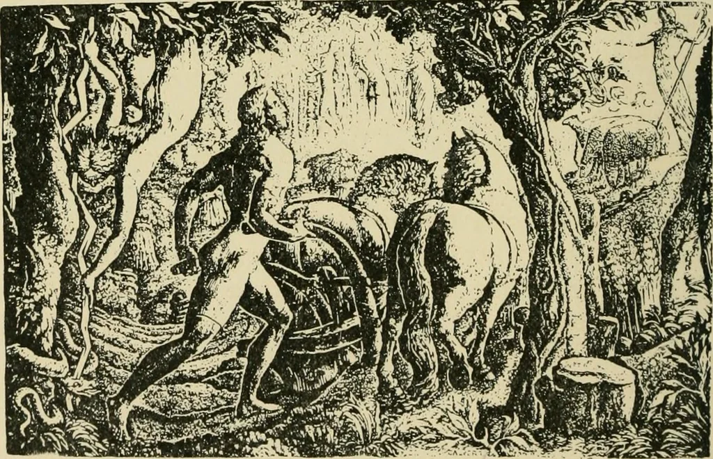 An illustration from The graphic arts; modern men and modern methods, 1921, leaf 49