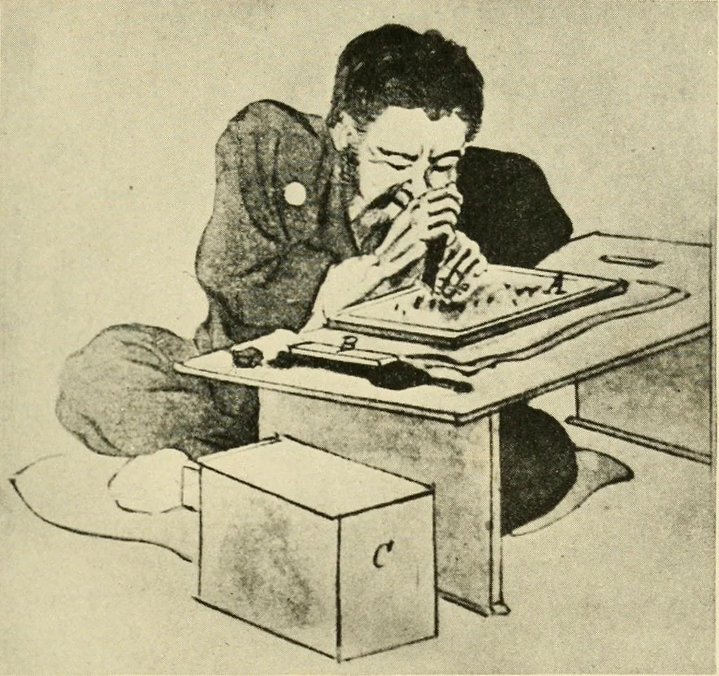 An illustration from The graphic arts; modern men and modern methods, 1921, leaf 76