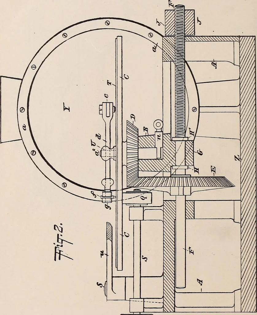 An illustration from [Graphophone patents], 1878, leaf 106