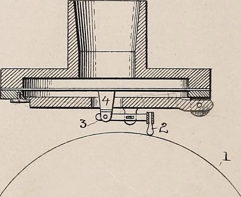 An illustration from [Graphophone patents], 1878, leaf 158