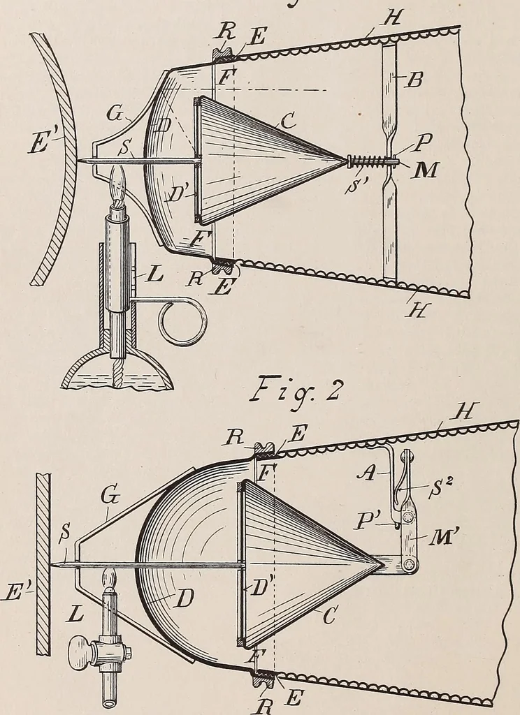 An illustration from [Graphophone patents], 1878, leaf 170