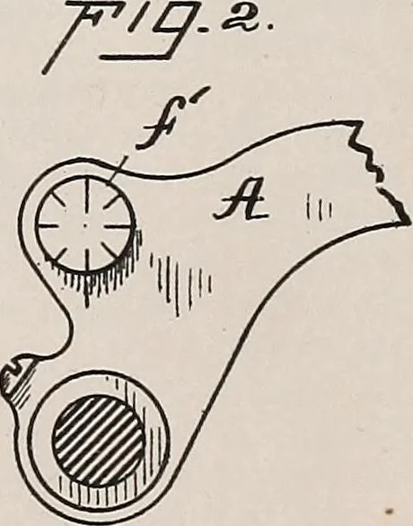 An illustration from [Graphophone patents], 1878, leaf 176