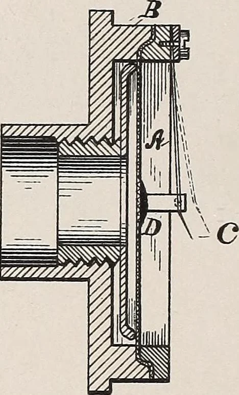 An illustration from [Graphophone patents], 1878, leaf 180
