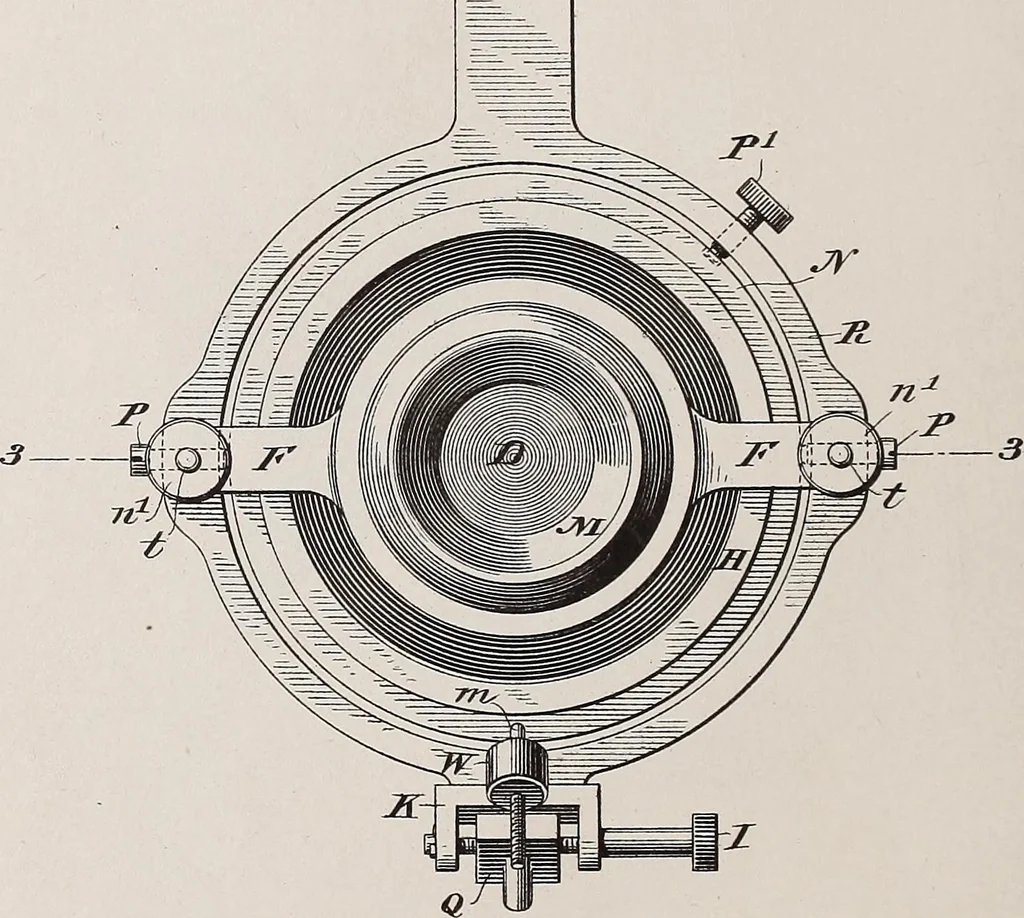 An illustration from [Graphophone patents], 1878, leaf 196