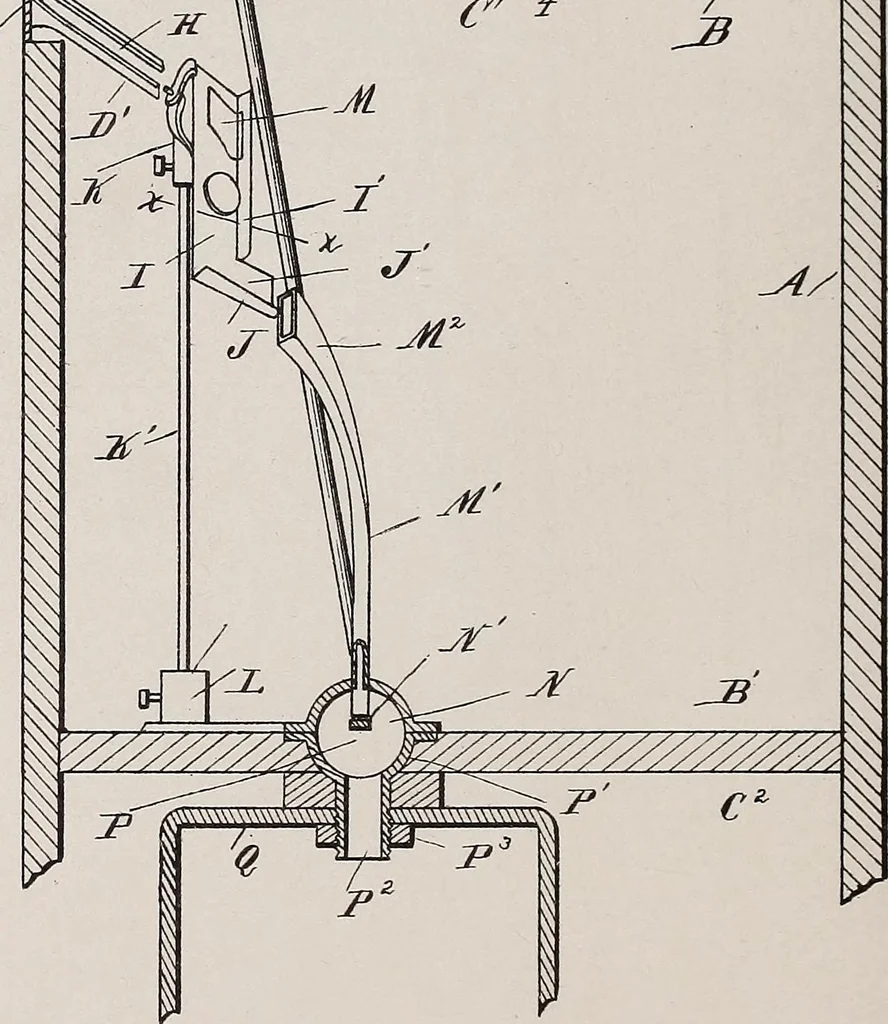 An illustration from [Graphophone patents], 1878, leaf 260