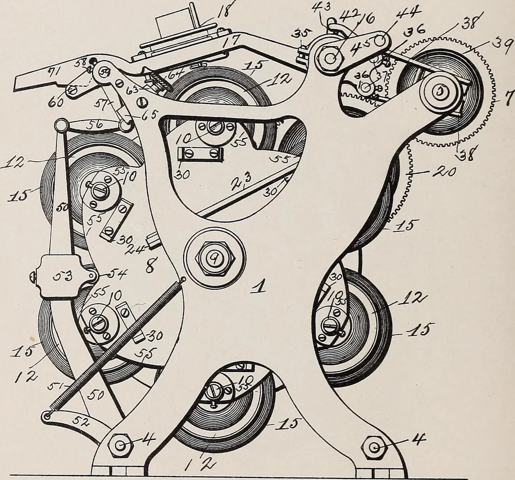 An illustration from [Graphophone patents], 1878, leaf 274