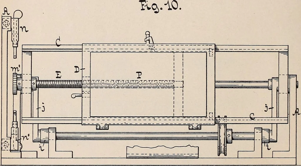 An illustration from [Graphophone patents], 1878, leaf 28