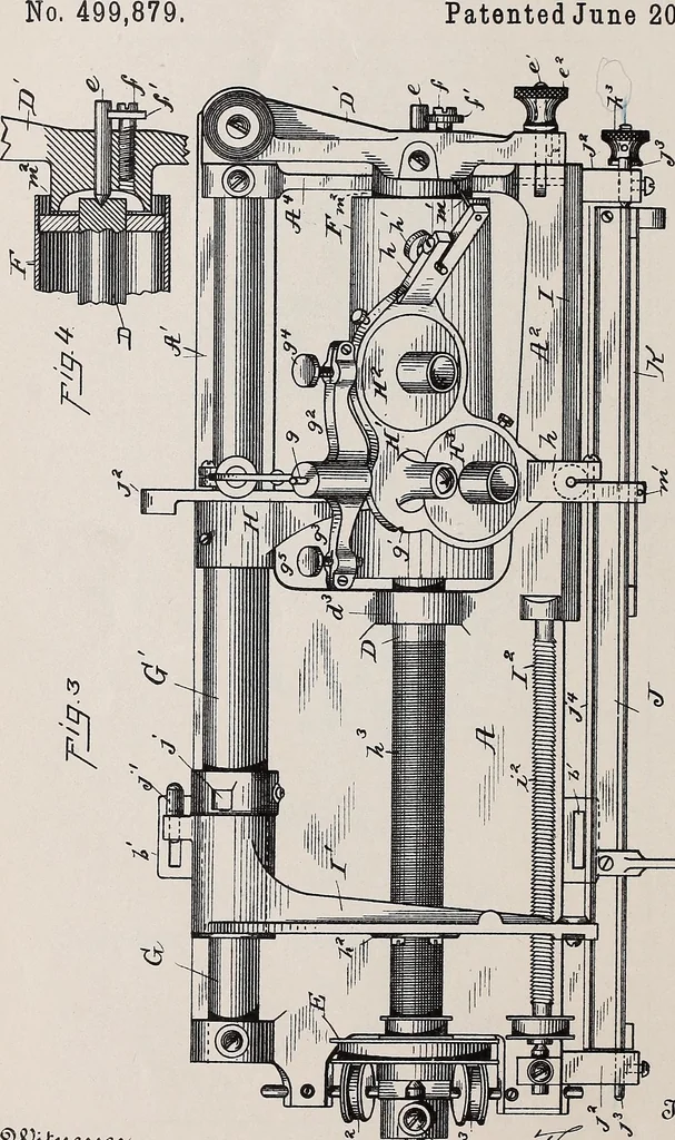 An illustration from [Graphophone patents], 1878, leaf 306