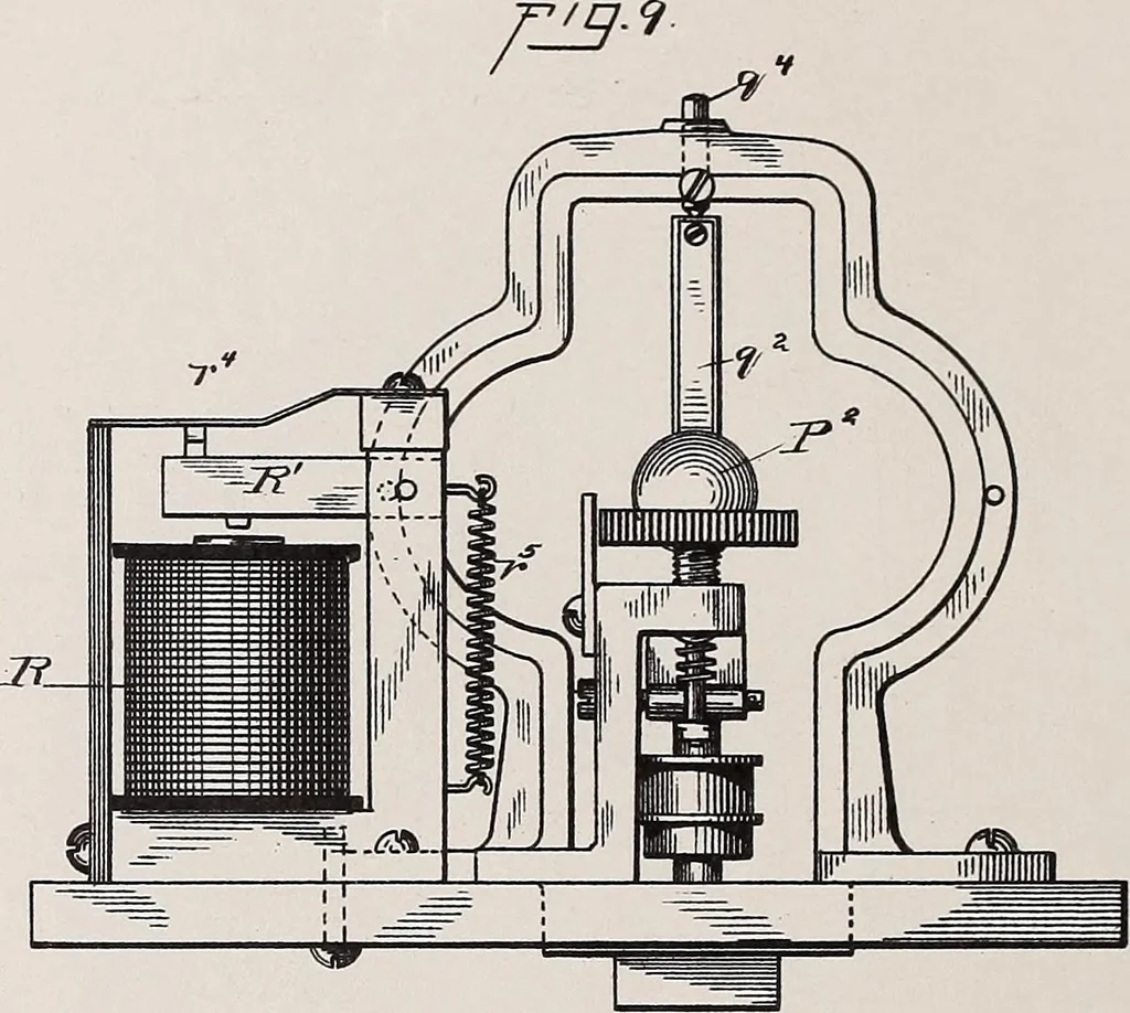An illustration from [Graphophone patents], 1878, leaf 312