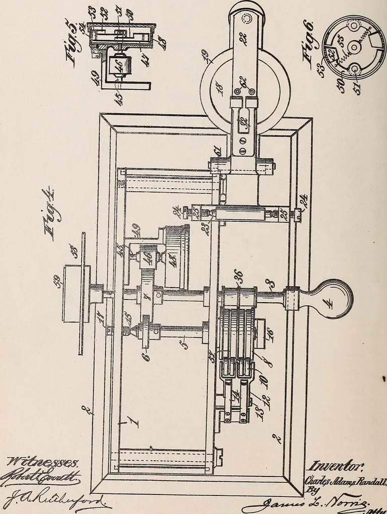 An illustration from [Graphophone patents], 1878, leaf 346