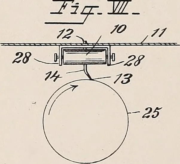 An illustration from [Graphophone patents], 1878, leaf 392